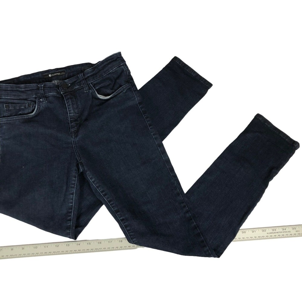 It Collective Jr.  Women’s Sz 30/11 Lauren Easy Skinny Dark Wash Mid Rise Jeans